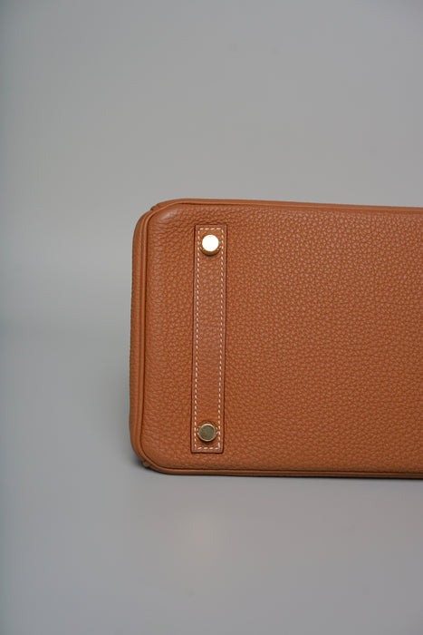 Hermes Birkin 30 in Gold Togo Ghw