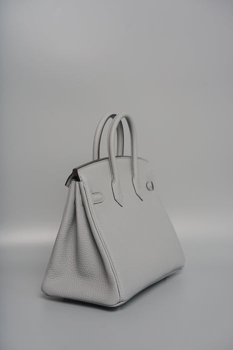 Hermes Birkin 25 in Gris Pantin Togo Phw (Brand New)