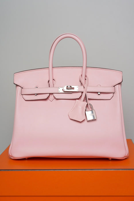 Hermes Birkin 25 in Sakura Swift Phw (Brand New)