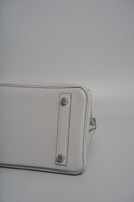 Hermes Birkin 25 in Gris Pantin Togo Phw (Brand New)