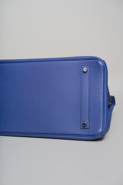 Hermes Birkin 35 in Blue Electrique Togo Phw