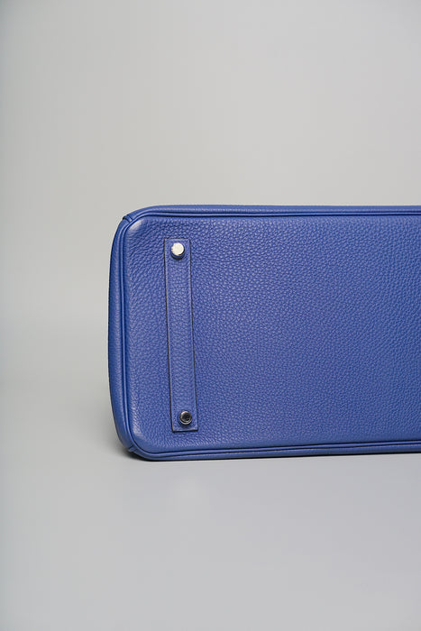 Hermes Birkin 35 in Blue Electrique Togo Phw