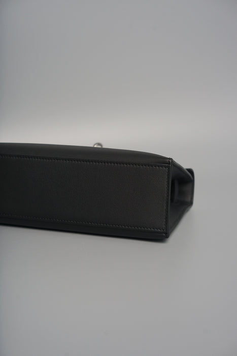 Hermes Kelly Pochette in Black Swift Phw ( Brand New)