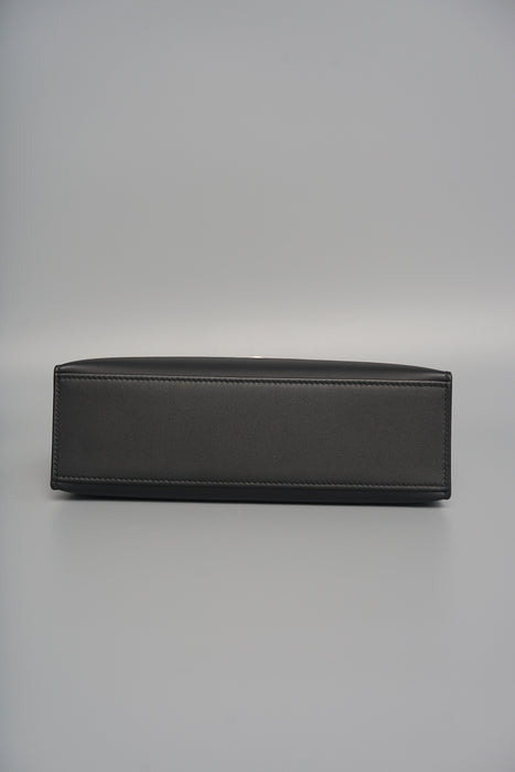 Hermes Kelly Pochette in Black Swift Phw ( Brand New)
