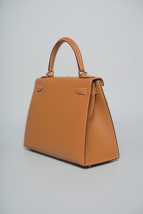 Hermes Kelly II 28 Sellier in Gold Ghw (Brand New)