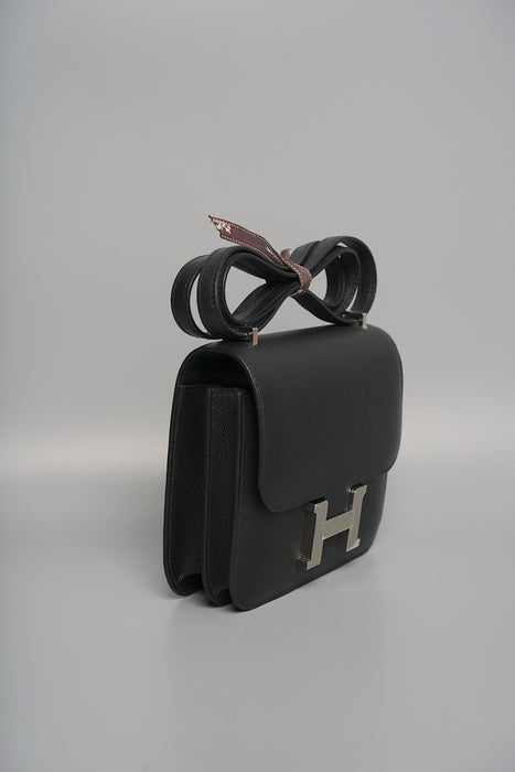 Hermes Constance 18 in Black Phw (Brand New)
