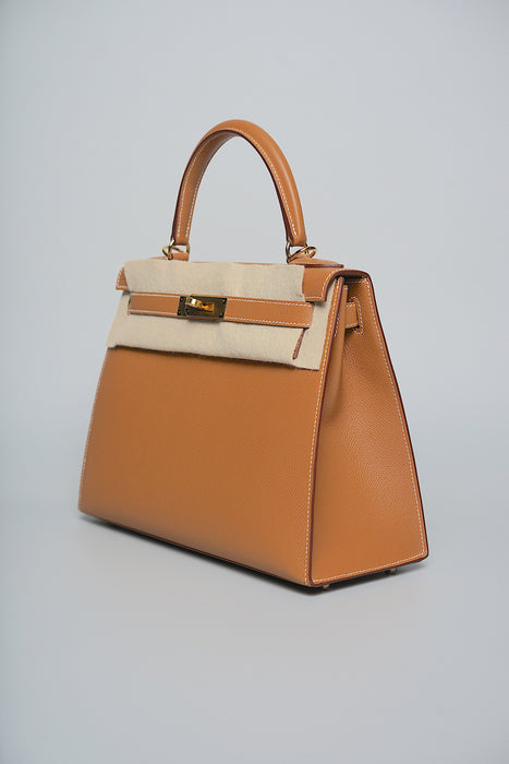 Hermes Kelly II 28 Sellier in Gold Ghw (Brand New)