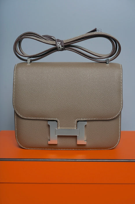 Hermes Constance 18 in Etoupe Phw (Brand New)