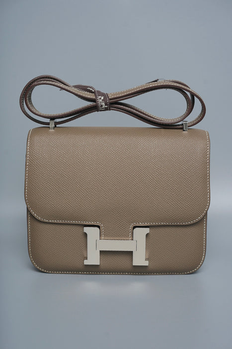 Hermes Constance 18 in Etoupe Phw (Brand New)