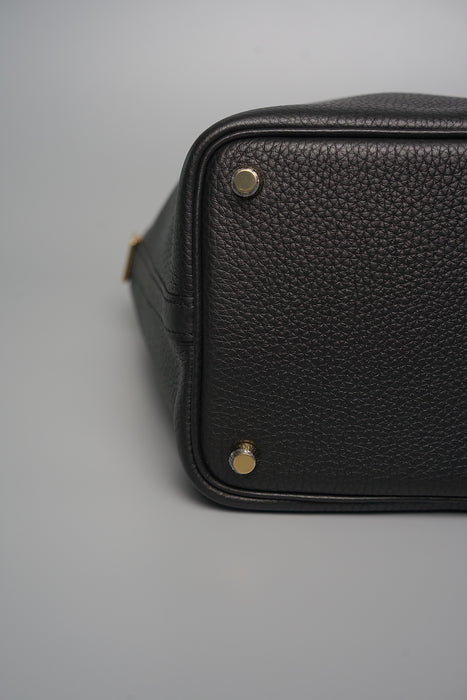 Hermes Picotin 18 in Noir Ghw (Brand New)