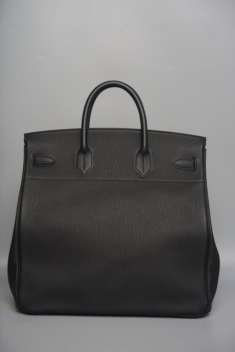 Hermes Birkin 40 HAC in Black Togo Phw