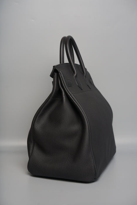 Hermes Birkin 40 HAC in Black Togo Phw