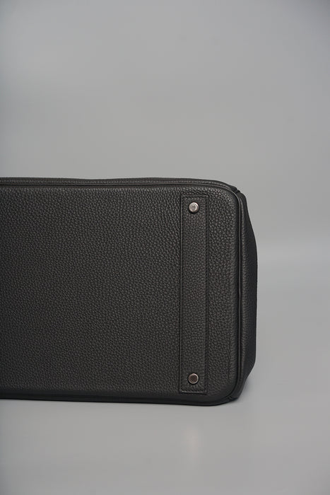 Hermes Birkin 40 HAC in Black Togo Phw