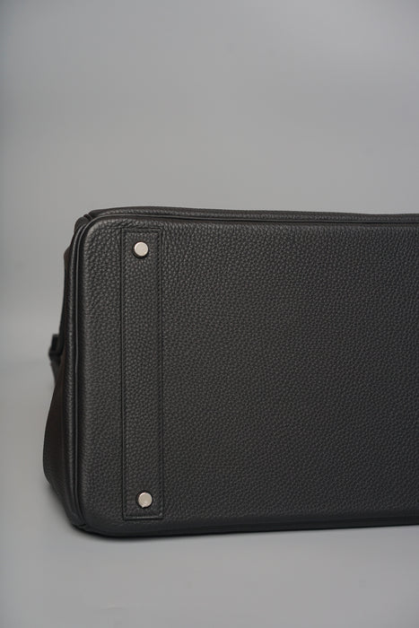 Hermes Birkin 40 HAC in Black Togo Phw