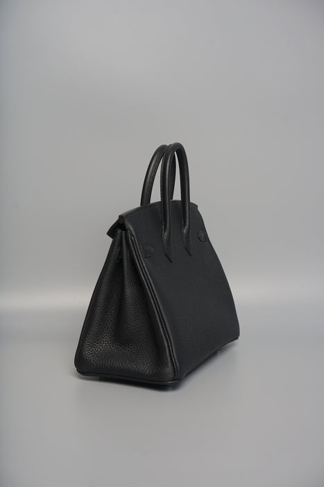 Hermes Birkin 25 in Black Togo Phw (Brand New)