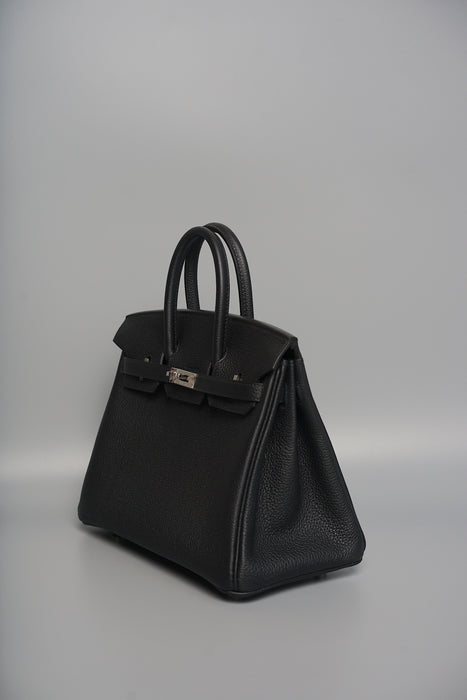Hermes Birkin 25 in Black Togo Phw (Brand New)
