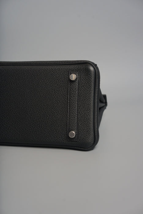 Hermes Birkin 25 in Black Togo Phw (Brand New)
