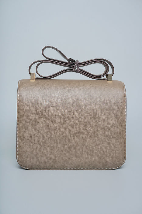 Hermes Constance 24 in Etoupe Epsom Ghw