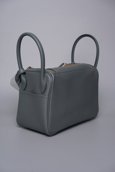 Hermes Lindy 26 in Vert Amande Evercolor Ghw (Brand New)