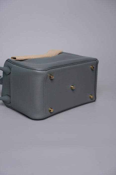 Hermes Lindy 26 in Vert Amande Evercolor Ghw (Brand New)