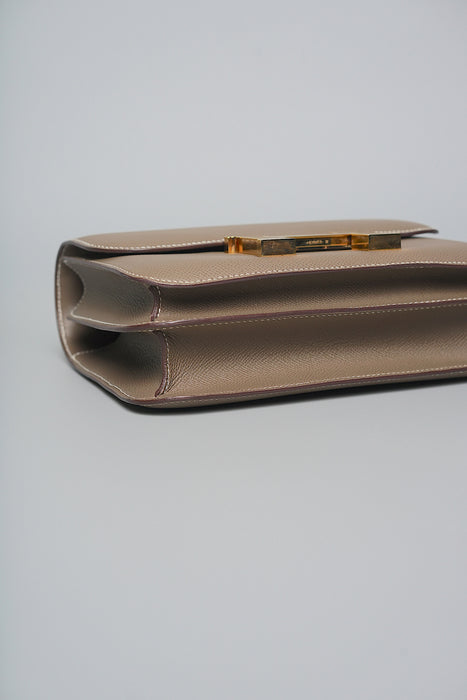 Hermes Constance 24 in Etoupe Epsom Ghw