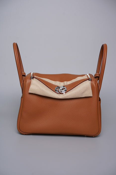 Hermes Lindy 26 in Gold Phw (Brand New)