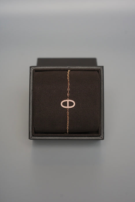 Hermes Chaine d'ancre Contour Bracelet in Size XS (Brand New)