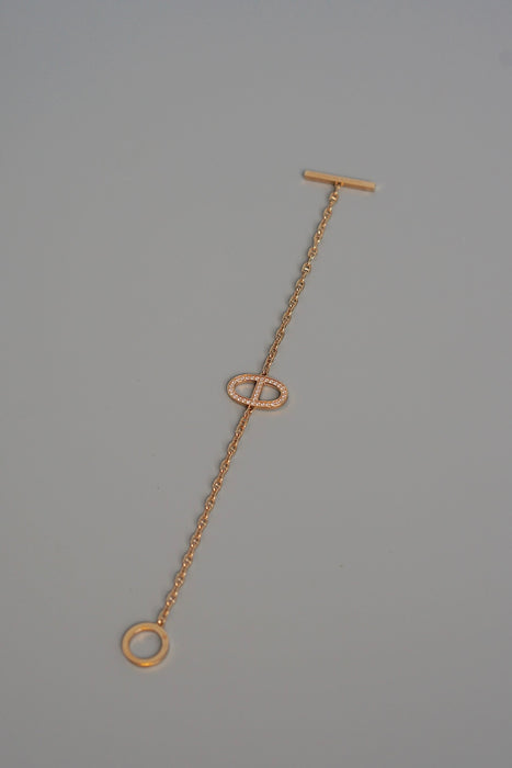 Hermes Chaine d'ancre Contour Bracelet in Size XS (Brand New)