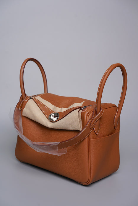Hermes Lindy 26 in Gold Phw (Brand New)