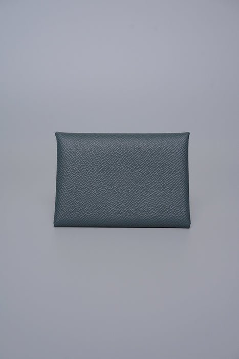 Hermes Calvi Duo in Bleu Orage Phw (Brand New)