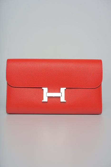 Hermes Constance Wallet in Rose Jaipur Phw (Brand New)