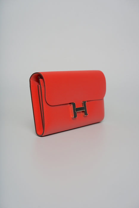 Hermes Constance Wallet in Rose Jaipur Phw (Brand New)