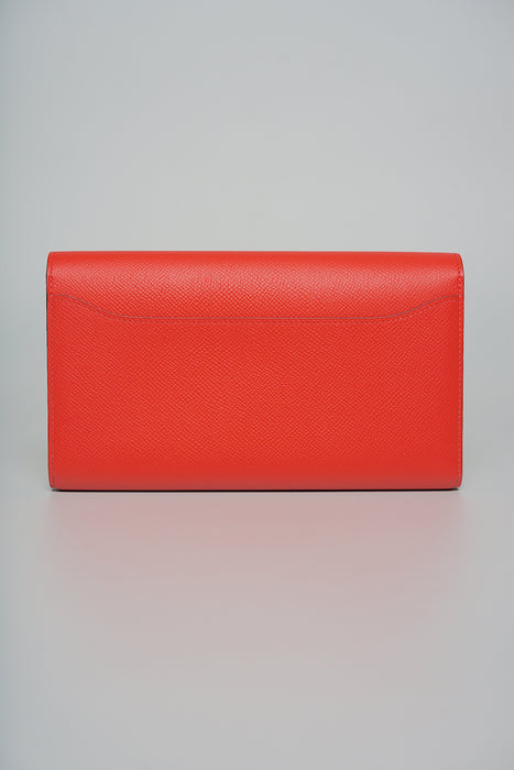 Hermes Constance Wallet in Rose Jaipur Phw (Brand New)