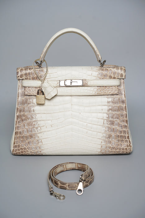 Hermes kelly 32 Himalayan Matte Niloticus Phw