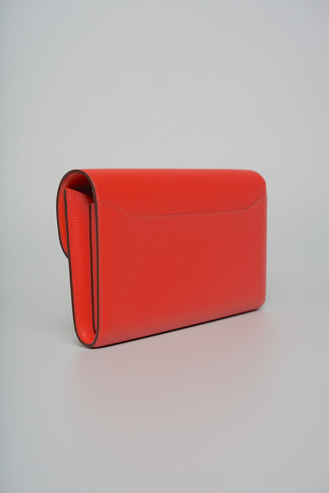 Hermes Constance Wallet in Rose Jaipur Phw (Brand New)