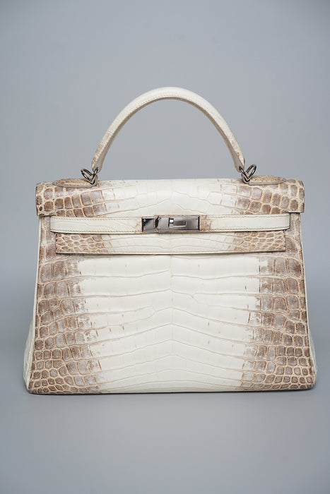 Hermes kelly 32 Himalayan Matte Niloticus Phw