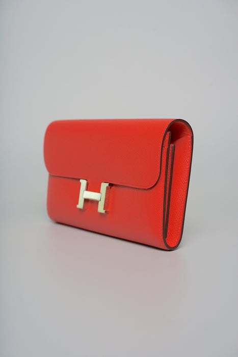 Hermes Constance Wallet in Rose Jaipur Phw (Brand New)