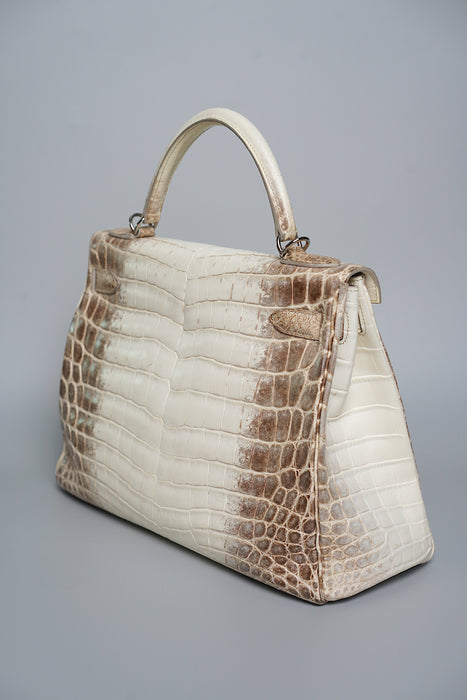 Hermes kelly 32 Himalayan Matte Niloticus Phw
