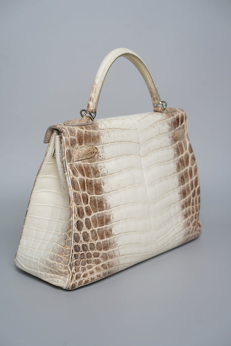 Hermes kelly 32 Himalayan Matte Niloticus Phw