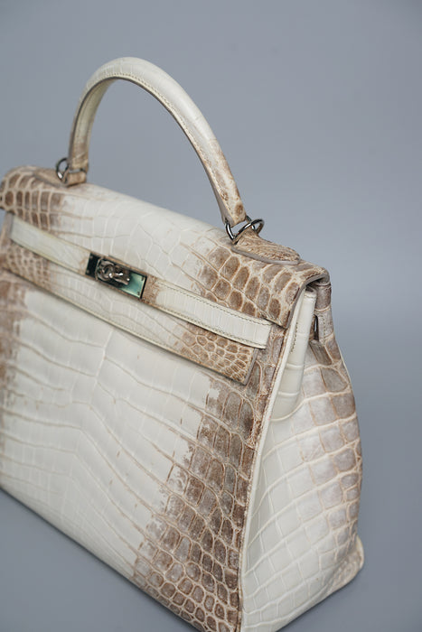 Hermes kelly 32 Himalayan Matte Niloticus Phw