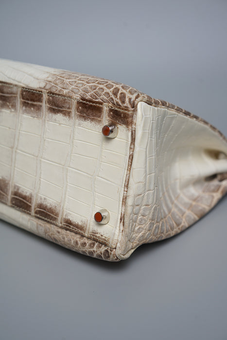 Hermes kelly 32 Himalayan Matte Niloticus Phw