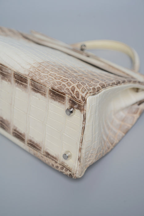Hermes kelly 32 Himalayan Matte Niloticus Phw