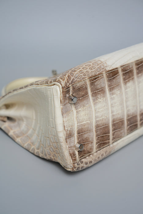 Hermes kelly 32 Himalayan Matte Niloticus Phw