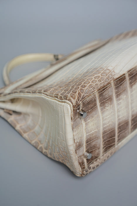 Hermes kelly 32 Himalayan Matte Niloticus Phw