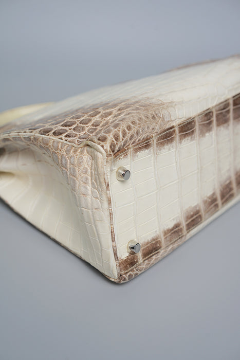 Hermes kelly 32 Himalayan Matte Niloticus Phw