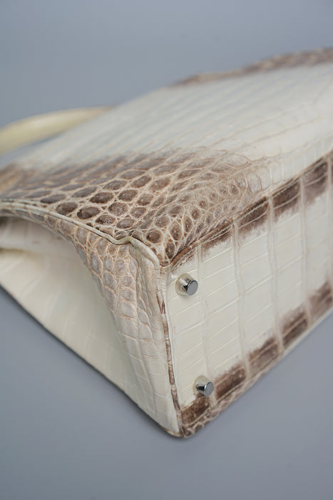 Hermes kelly 32 Himalayan Matte Niloticus Phw