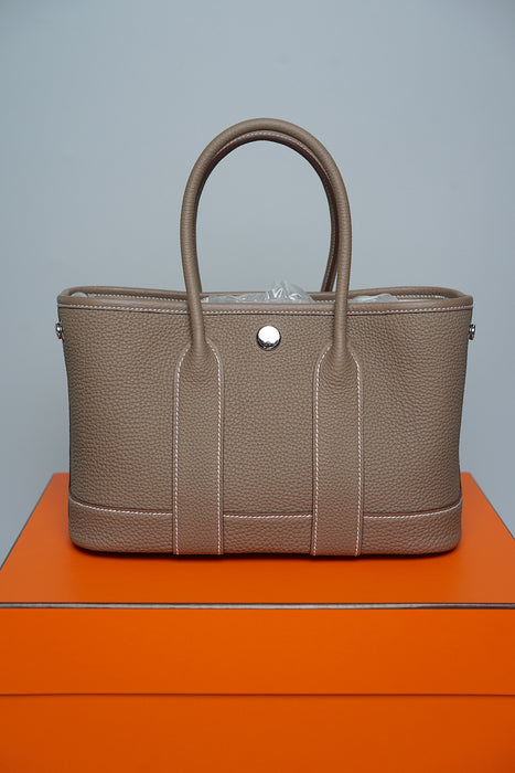 Hermes Garden party mini etoupe togo phw (Brand New)