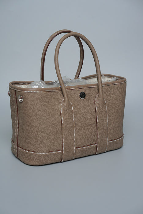 Hermes Garden party mini etoupe togo phw (Brand New)