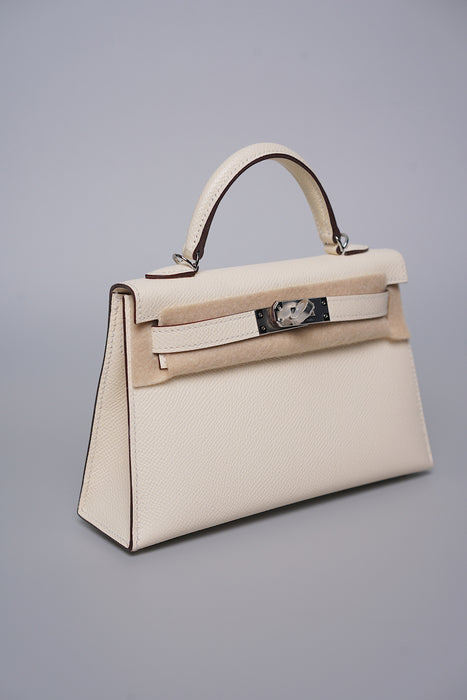 Hermes Kelly 20 Epsom in Nata Phw (Brand New)