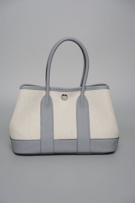 Hermes Mini Garden Party 23 in Glacier/Gris Pantin Phw (Brand New)